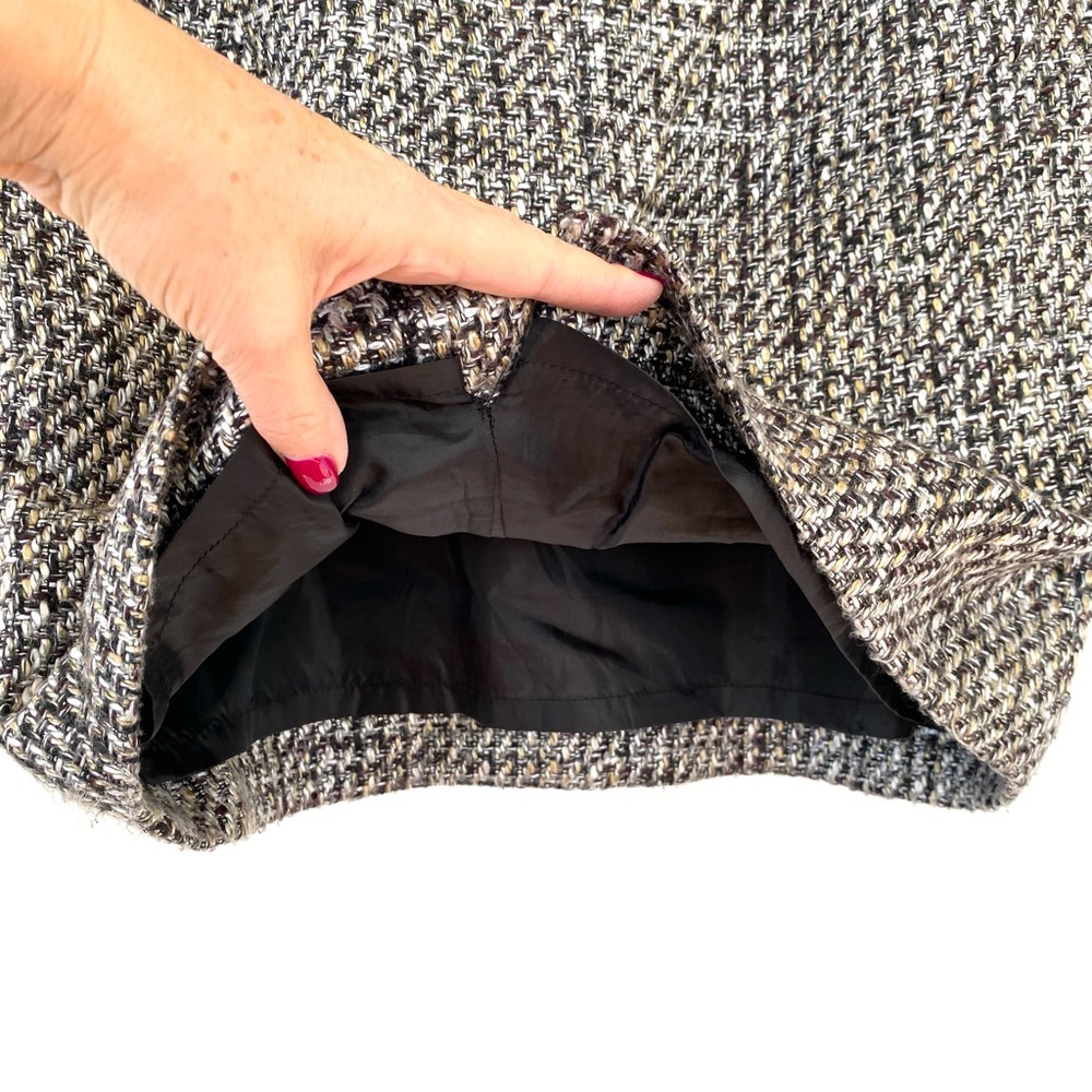 The Limited tweed pencil skirt, mini length - Picture 7 of 9